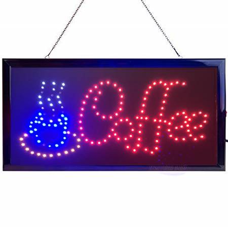 LED COFFEE NEON SIGN